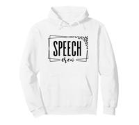 Speech Crew Speech Language Pathologist Pathology SLP Pullover Hoodie