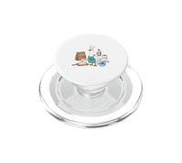 Speech Is My Dough-Main Goose Baker Pun SLP PopSockets PopGrip for MagSafe