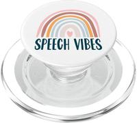 Speech Langauge Pathologist Therapy SLP Gift Boho Retro Vibe PopSockets PopGrip for MagSafe
