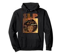 Speech Language Pathologist African American Women Black SLP Pullover Hoodie