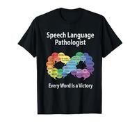 Speech Language Pathologist Every Word is a Victory SLP T-Shirt