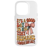 Speech Language Pathologist Pathology Speech Therapy SLP Case for iPhone 14 Pro