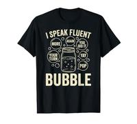 Speech Language Pathologist Speak Fluent Bubble SLP Therapy Value Graphic T-Shirt