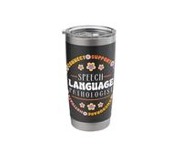Speech Language Pathologist Support Speech Therapist Stainless Steel Insulated Tumbler