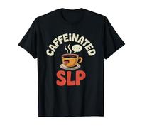 Speech Language Pathologist Who Runs Coffee Back Therapy T-Shirt