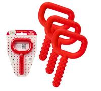 Speech Pathology Llc Chewy Tubes - Red Knobby Super Chew - Set of 3