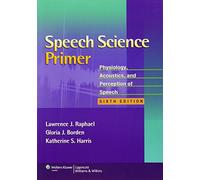 Speech Science Primer: Physiology, Acoustics, and Perception of Speech