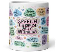 Speech Therapist Daily Affirmations, Speech Therapist Mug, Speech Therapist Gifts, Speech Therapy Mug, Speech Therapy Gift