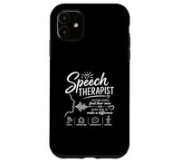 Speech Therapist Helping People Find Their Voice Case for iPhone 11