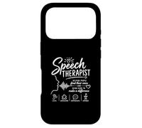 Speech Therapist Helping People Find Their Voice Case for iPhone 17 Pro