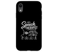 Speech Therapist Helping People Find Their Voice Case for iPhone XR