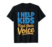 Speech Therapist Helps Kids Find Their Voice Impact SLP T-Shirt