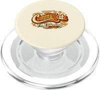 Speech Therapist However You Communicate I'm Listening Retro PopSockets PopGrip for MagSafe