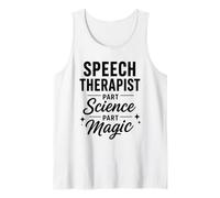 Speech Therapist Part Science Part Magic Tank Top