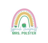 Speech Therapist Rainbow Notebook