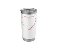 Speech Therapist Therapy Assistant SLP Heart Speech Therapy Stainless Steel Insulated Tumbler