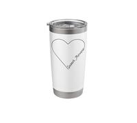 Speech Therapist Therapy Assistant SLP Heart Speech Therapy Stainless Steel Insulated Tumbler