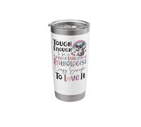 Speech Therapist Therapy Assistant SLP Koala Tough Enough to Stainless Steel Insulated Tumbler