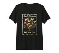 Speech Therapists Help Voices Grow | SLP Floral Butterfly Premium T-Shirt