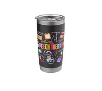 Speech Therapy Articulation Language Hearing Cognition SLP Stainless Steel Insulated Tumbler