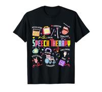 Speech Therapy Articulation Language Hearing Cognition SLP T-Shirt