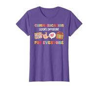 Speech Therapy Communication Looks Different For Everyone T-Shirt