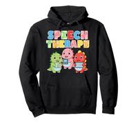 Speech Therapy Dinosaur Speeh Language Pathology SLP Pullover Hoodie