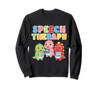 Speech Therapy Dinosaur Speeh Language Pathology SLP Sweatshirt