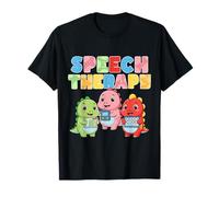 Speech Therapy Dinosaur Speeh Language Pathology SLP T-Shirt