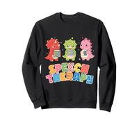 Speech Therapy Dinosaur Speeh Language Pathology Sweatshirt
