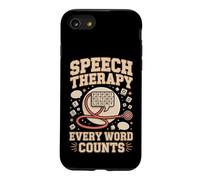 Speech Therapy Every Word Counts Speech Therapy SLP Case for iPhone SE (2020) / 7/8