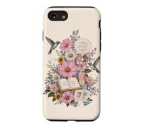 Speech Therapy Floral Teacher Hummingbird Classroom ABC Case for iPhone SE (2020) / 7/8