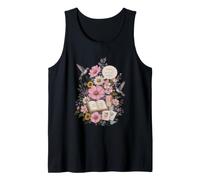 Speech Therapy Floral Teacher Hummingbird Classroom ABC Tank Top