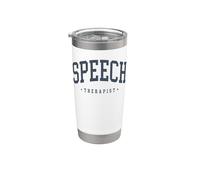 Speech Therapy Funny Speech Therapist Language Pathologist Stainless Steel Insulated Tumbler