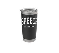 Speech Therapy Funny Speech Therapist Language Pathologist Stainless Steel Insulated Tumbler