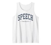 Speech Therapy Funny Speech Therapist Language Pathologist Tank Top