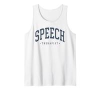 Speech Therapy Funny Speech Therapist Language Pathologist Tank Top