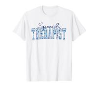 Speech Therapy Funny Speech Therapist Language Pathologist Value Graphic T-Shirt, Men, White, S