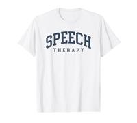 Speech Therapy Funny Speech Therapist Language Pathologist Value Graphic T-Shirt, Men, White, S
