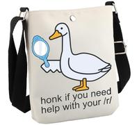 Speech Therapy Gift Speech Language Pathologist Gift Honk If You Need Help With Your Goose SLP Crossbody Bag, Help With Your Cb, Multifunctional