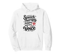 Speech Therapy Helping Kids Find Their Voice SLP Pullover Hoodie