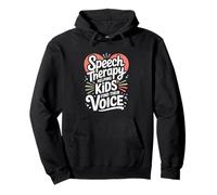 Speech Therapy Helping Kids Find Their Voice SLP Pullover Hoodie