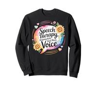 Speech Therapy Helping Kids Find Their Voice SLP Sweatshirt