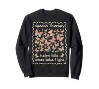 Speech Therapy Helps Little Voices Take Flight SLP Sweatshirt