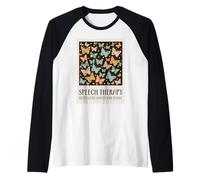 Speech Therapy Helps Little Voices Take Flight Therapist Raglan Baseball Tee