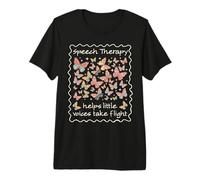 Speech Therapy Helps Small Voices During Flight SLP Premium T-Shirt