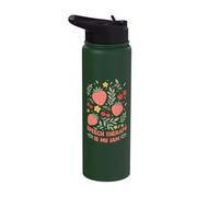 Speech Therapy is My Jam Speech Language Pathologist SLP Stainless Steel Insulated Water Bottle