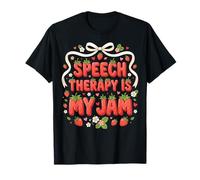 Speech Therapy is My Jam Speech Therapist Coquette T-Shirt