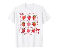 Speech Therapy Is My Jam Strawberry Bow SLP Speech Pathology T-Shirt