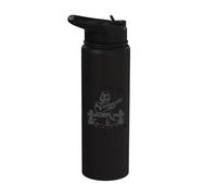 Speech Therapy is Rootin' Tootin' Poodle Dog Guitar SLP Stainless Steel Insulated Water Bottle